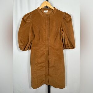 TCEC Brown Corduroy Dress Size L